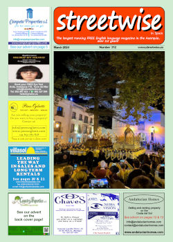 Cover page of Streetwise Magazine in Spain, issue 2024 02 no. 312 with link