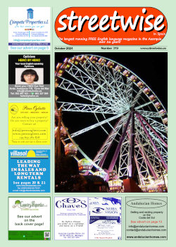 Cover page of Streetwise Magazine in Spain, issue 2024 10 no. 319 with link