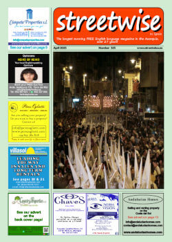 Cover page of Streetwise Magazine in Spain, issue 2025 04 no. 325 with link